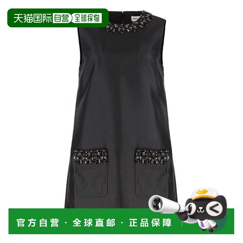 1h可退 香港直邮Self-Portrait 女士 TAFFETÀ 连衣裙 AW25061SBBL
