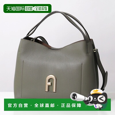 日本直邮Furla Primula S 女士单肩包皮革金属拱形标志WB00507 HS