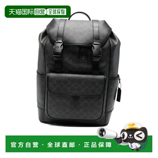1h可退 香港直邮Coach League翻盖背包 CU201