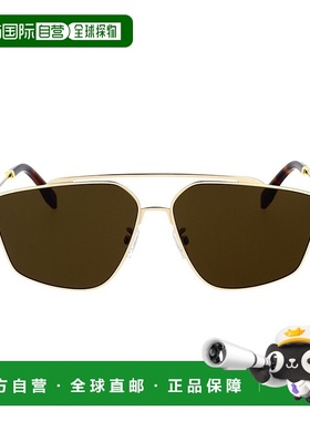 香港直邮FENDI 男士太阳镜 FE40079U32E AW2025 绿色 徽标太阳眼