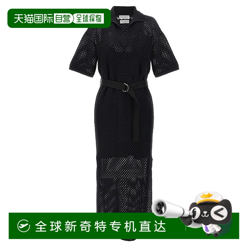 1h可退 香港直邮BRUNELLO CUCINELLI 女士连衣裙 M78764A95C101 S