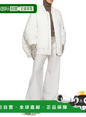 香港直邮MONCLER 男士休闲裤 MU02D2A02M4431001 CO 白色 抽绳休