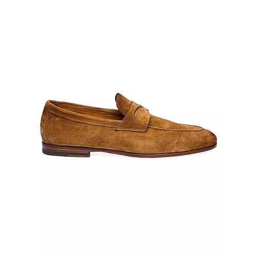Santoni|Carlos 绒面革 Penny 乐福鞋