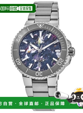 自营 Oris Aquis Date Rainbow Upcycle 特别版男士手表 01 733 7