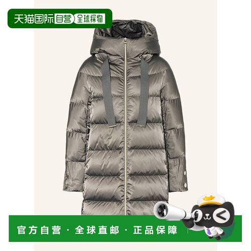 1h可退 香港直邮HERNO 女士大衣 100162568214000 CO 灰色 Down c