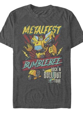 Fifth Sun|男士 Metal Fest Bumblebee 短袖圆领 T 恤