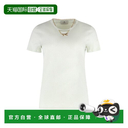 香港直邮ELISABETTA FRANCHI 女士T恤 MA02951E2124 SS2025