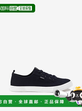 自营欧洲直邮AIGLE/艾高24新款 男士藏蓝色棉质经典休闲帆布运动