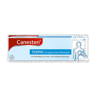 欧洲直邮德国Canesten拜耳凯妮汀脚气膏20g脚痒脚臭烂脚丫香港脚