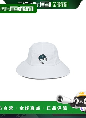 韩国直邮MALBON GOLF 男士帽子M4343PCP46WHT UNBALANCE BRIM BUC