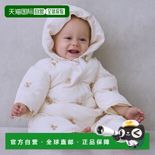 【特价】日本直邮Petit Main 各式刺绣绗缝连体裤