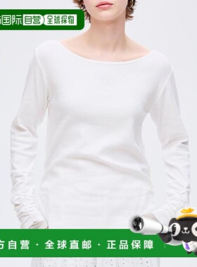 1h可退 日本直邮coca 袖抽褶叠穿上衣