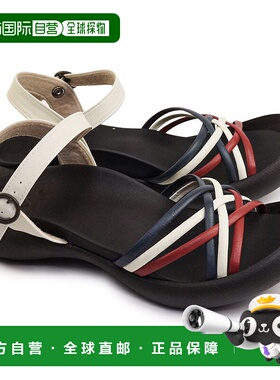 日本直邮Regetta 独木舟凉鞋女士 CJFD5311a 编织凉鞋背带低跟 Re