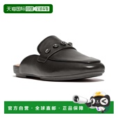 Delicato Mule Crystal 自营FitFlop Cluster Leather black 美