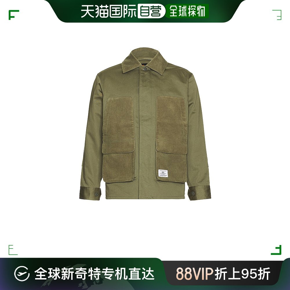 香港直邮潮奢 Alpha Industries 男士 拼接夹克 MJC53500C1 男装 夹克 原图主图