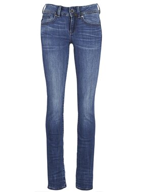 G-Star Raw 女士 MIDGE SADDLE MID STRAIGHT 牛仔裤 蓝色