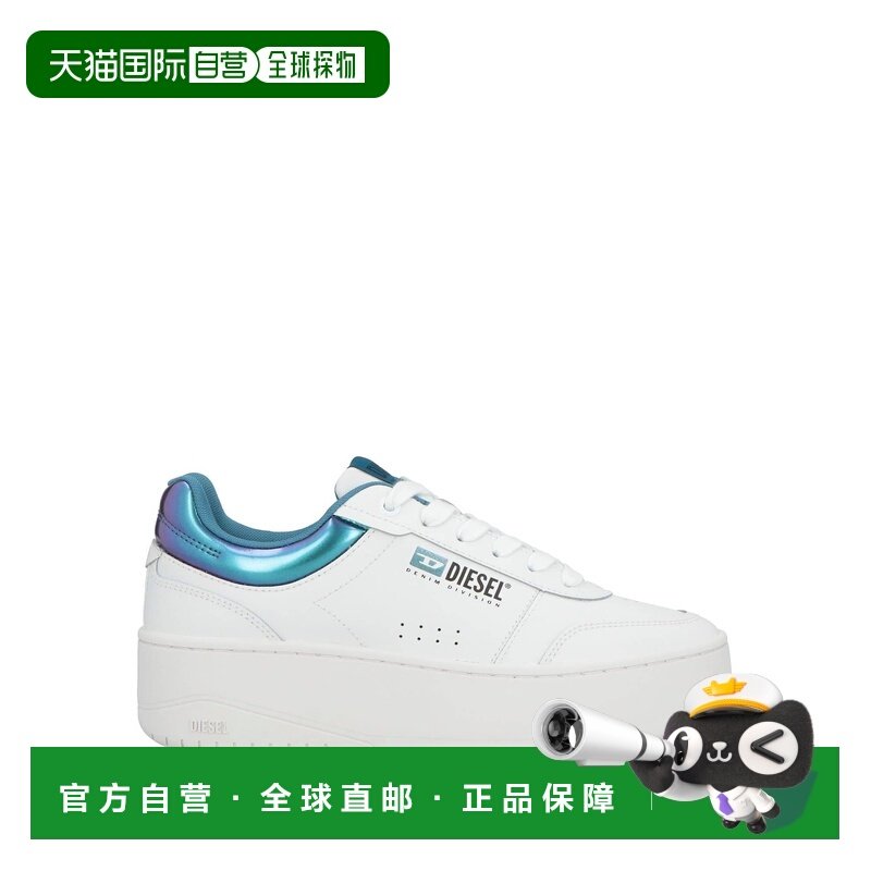 1h可退 香港直邮Diesel 迪赛 女士 运动鞋 white白色 舒适时尚,运动鞋new,运动休闲鞋,淘宝优惠券,粉丝福利购,淘宝优惠卷