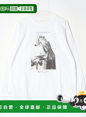 日本直邮CREOLME 女士 Kevin Cummins摄影长袖T恤  203253013008