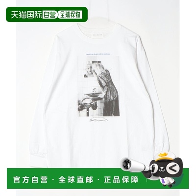 日本直邮CREOLME 女士 Kevin Cummins摄影长袖T恤  203253013008