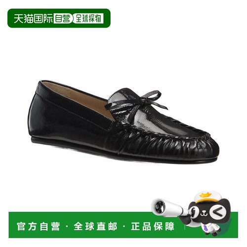 自营Stuart Weitzman BRITT蝴蝶结漆鞋-黑色 女鞋美国直发奥莱