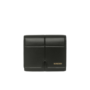 黑色 BURBERRY AW2024 80935481 标志钱包 女士钱包