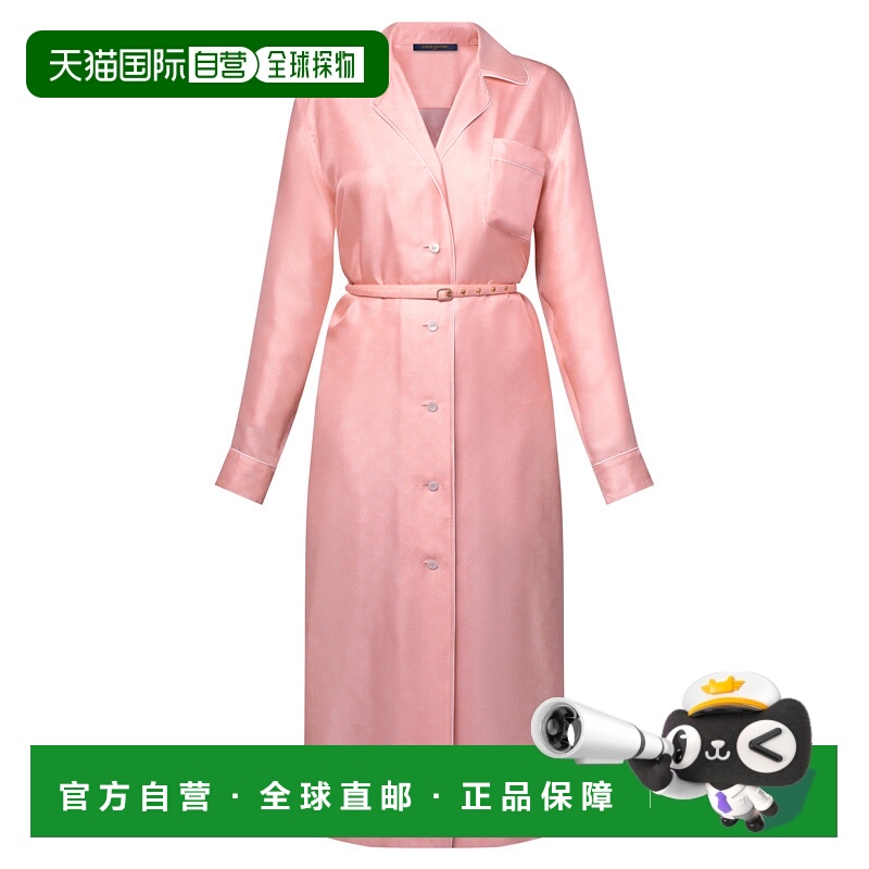 1h可退 欧洲直邮LV(2025新品)Mahina睡衣风格衬衫裙