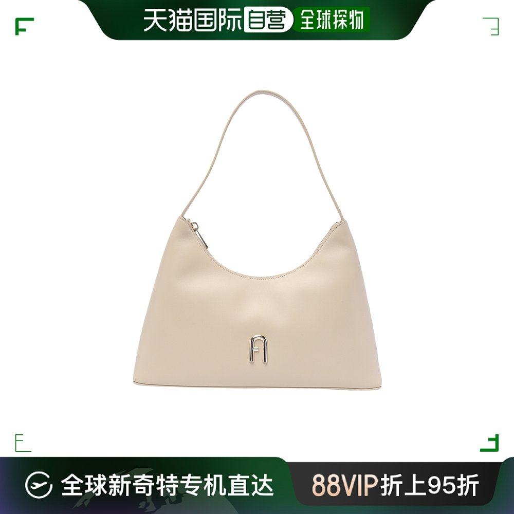 香港直邮潮奢 furla 芙拉 女士logo标识手提包