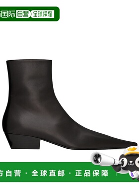 香港直邮Saint Laurent 尖头短筒靴 850121AADF0短靴