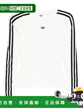 1h可退 香港直邮adidas 阿迪达斯 女士 T恤 KS6461 white白色 舒