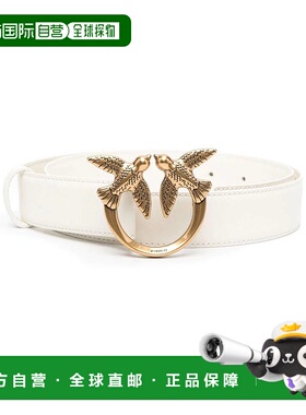 香港直邮PINKO 女士腰带 100125A0F1Z14Q AW2025 白色 Love Berry