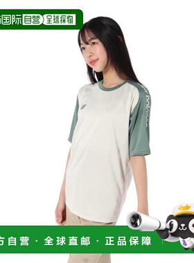 日本直邮New Balance 儿童针织半袖T恤 ABT55221LIN(Jr) 黑色