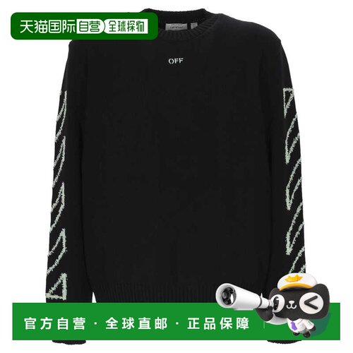 香港直邮OFF-WHITE 男士针织衫 44MHE087S26K001001 SS2026
