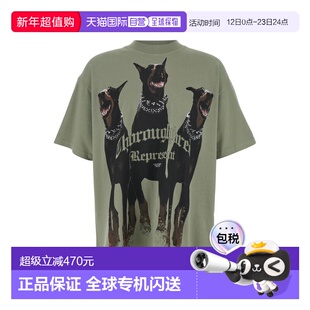 1h可退 香港直邮Represent 男士 'Thoroughbred' Doberman Letter