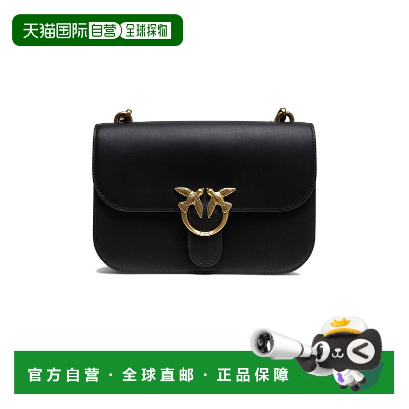 自营pinkoWomen's Love Bell Classic Shoulder Bag In Black - b