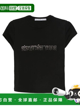 香港直邮奢淘 ALEXANDER WANG 带Logo的T恤 女 1CC1261209