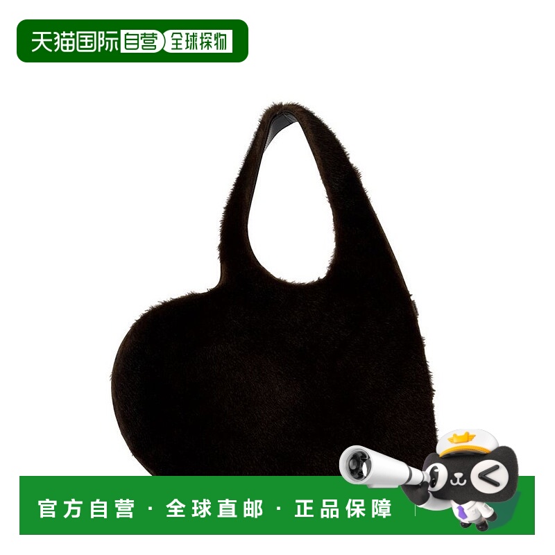 1h可退 香港直邮Coperni 女士 心型開口毛皮手提包 COPBA14F9015B