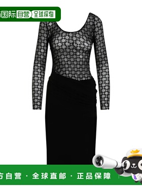 香港直邮GIVENCHY 女士连衣裙 BW229920GU001 AW2024 黑色 Givenc
