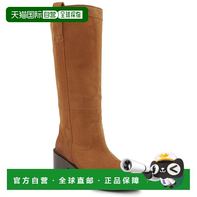 自营Frye Kate Suede Boot - Brown 长筒靴女靴美国直发奥莱