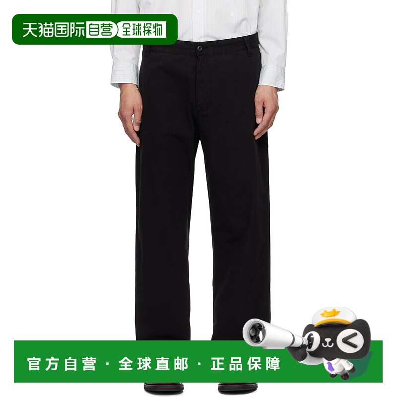 1h可退 香港直邮潮奢 CARHARTT WIP 男士 黑色 Calder 长裤 I0331