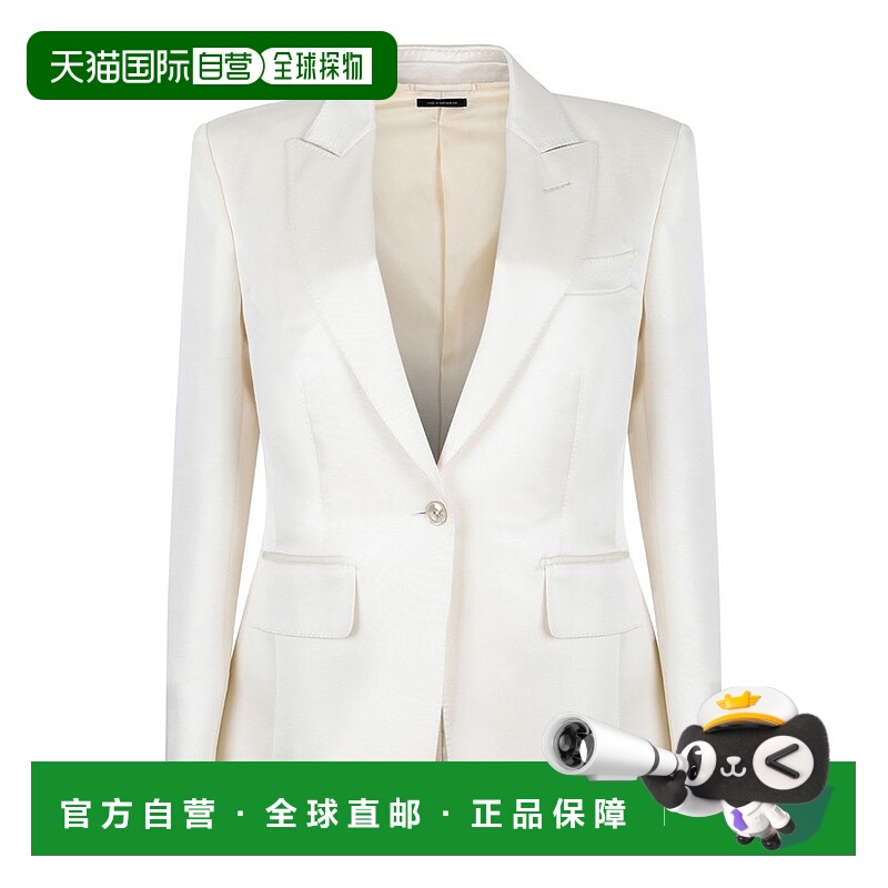 1h可退 香港直邮Tom Ford 汤姆 福特 女士 单排扣西装外套 GI3008