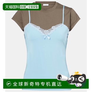 香港直邮Acne 艾克妮 1h可退 Studios 女士 层叠感针织上衣新款