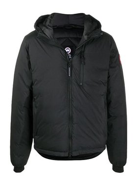 Canada Goose 黑色连帽羽绒服 5078M61