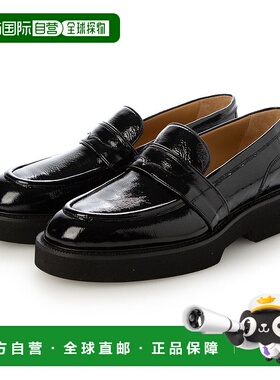 日本直邮FABIO RUSCONI 乐福鞋 [FA933BW20361] 黑色一脚蹬松糕鞋