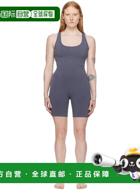 1h可退 香港直邮潮奢 SKIMS 女士 蓝色 Outdoor Mid Thigh 连身裤
