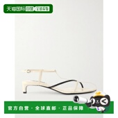 Jil 女士 Sander 1h可退 吉尔 桑达 籠形低跟涼鞋 J15WP0