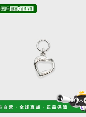 1h可退 日本直邮NOJESS 女士心形链条银饰吊坠 30244117053