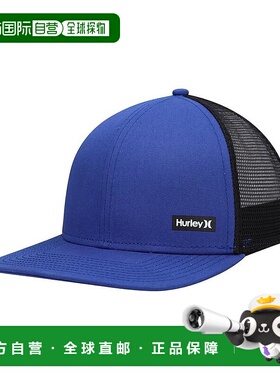 1h可退 【美国直邮】Hurley 男士蓝色黑色供应卡车司机 Snapback