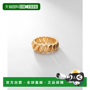 1h可退 日本直邮COCOSHNIK 女士大振幅法式羊角造型戒指 76761261