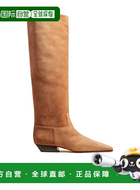 香港直邮Khaite MARFA 方头长筒靴 F1071