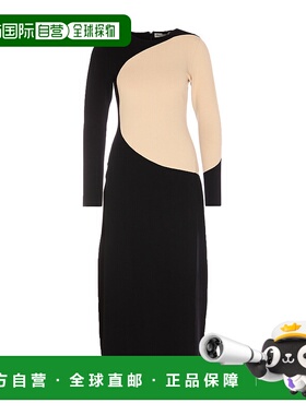 香港直邮TORY BURCH 女士连衣裙 142036915 AW2022 黑色 Color-bl